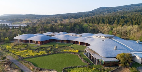 Aerial view. Podo Hotel
