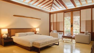 豪華雙人房 (Korean) | 高級寢具、羽絨被、免費迷你吧、客房內保險箱