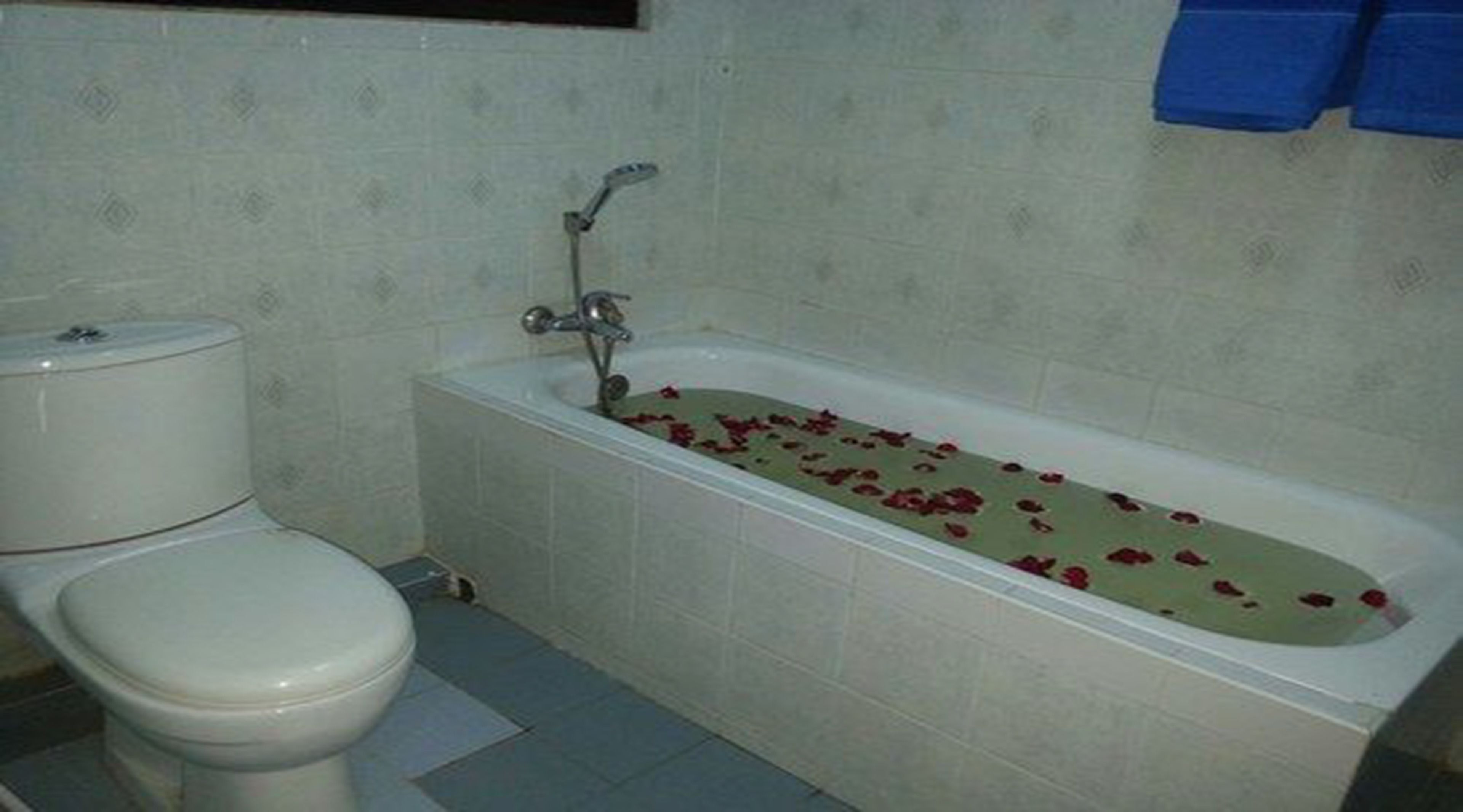 shower, free toiletries, hair dryer, dressing gowns