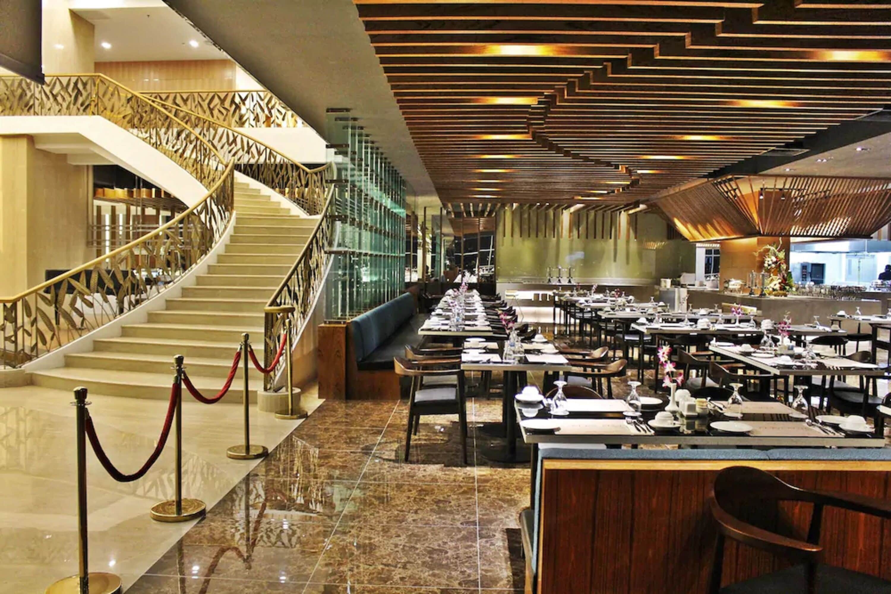 daily buffet breakfast (myr 48 per person)