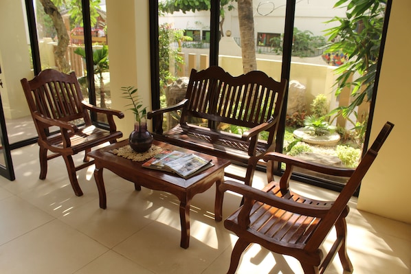 Khu tiếp khách ở sảnh