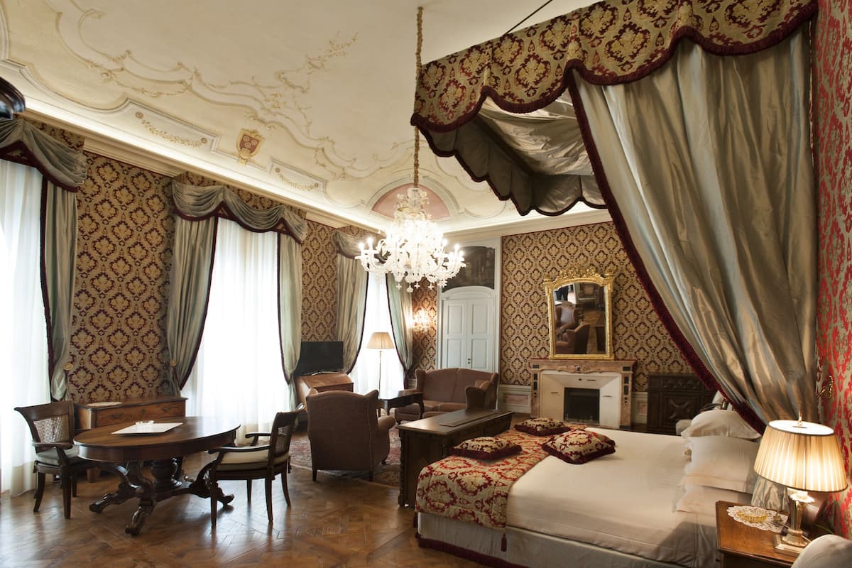luxury room (castle) | premium bedding, minibar, in-room safe, individually decorated