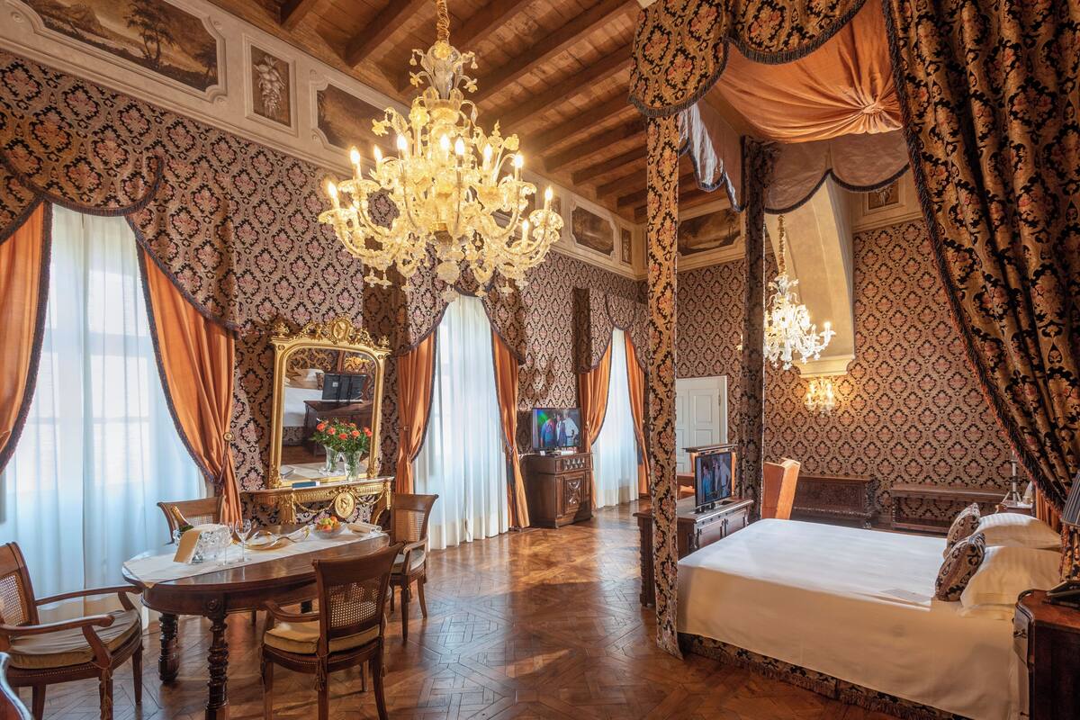 luxury room (castle) | premium bedding, minibar, in-room safe, individually decorated