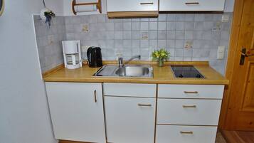 Superior Double Room, Mountain View | Private kitchenette | Full-size fridge, microwave, oven, stovetop