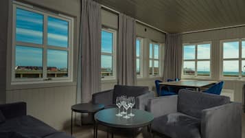 Family Apartment | 1 bedroom, desk, free WiFi, bed sheets