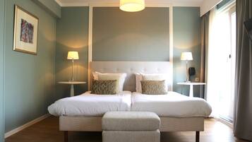 Comfort Double Room, Courtyard View | In-room safe, desk, cots/infant beds, free WiFi