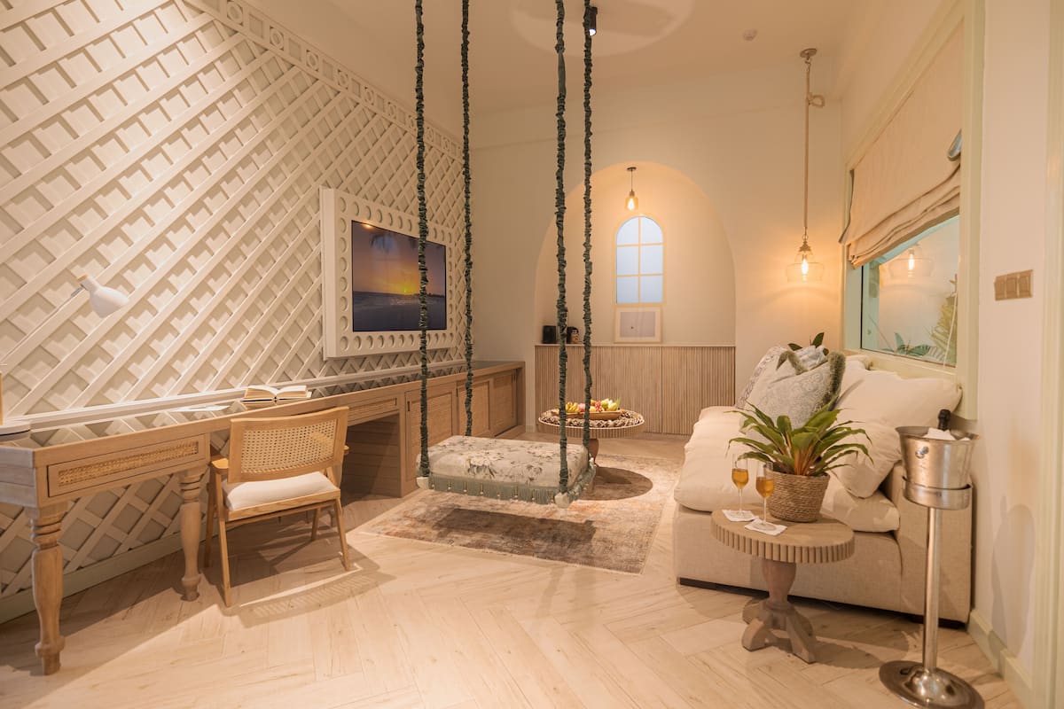 sunset beach pool suite - 50% off on return transfers for min 3 night stay from 1 may-31 oct'25 | 1 bedroom, minibar, in-room safe, blackout curtains