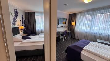 Chambre Simple Standard, accessible aux personnes à mobilité réduite, non-fumeur