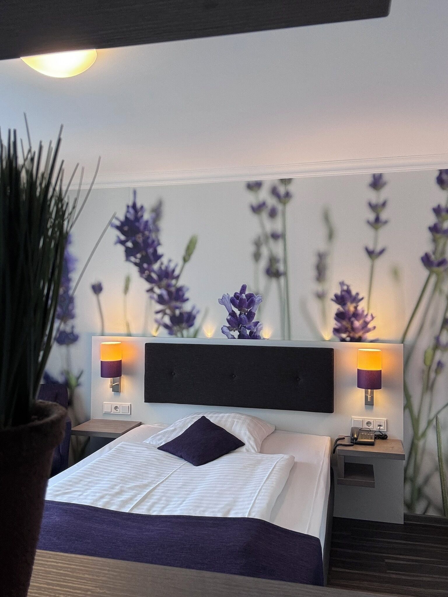 Standard Single Room, Accessible, Non Smoking | Peralatan tempat tidur hipoalergenik, meja, ruang kerja komputer riba 