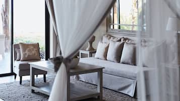 1 habitación, ropa de cama de alta calidad y minibar