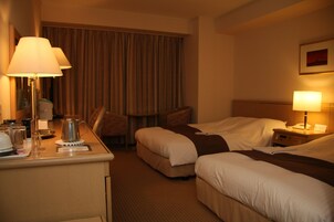 Down comforters, free WiFi, bed sheets