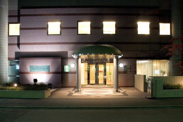 Front of property – evening/night