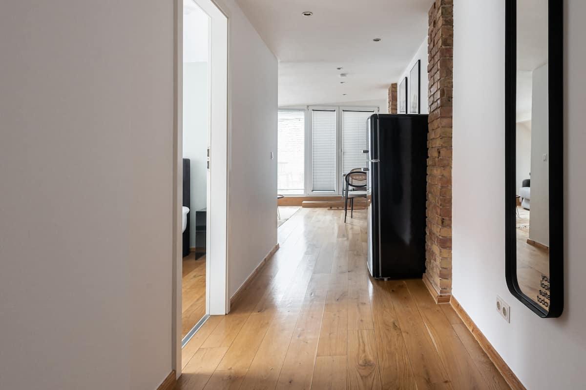 Loft with Rooftop Terrace | Verdunkelungsvorhänge, kostenloses WLAN, individuell dekoriert