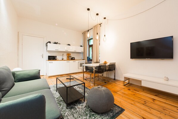 Private kitchen - Apartments am Görlitzer Park (Berlin)