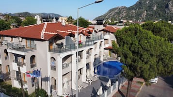 Façade de l’hébergement