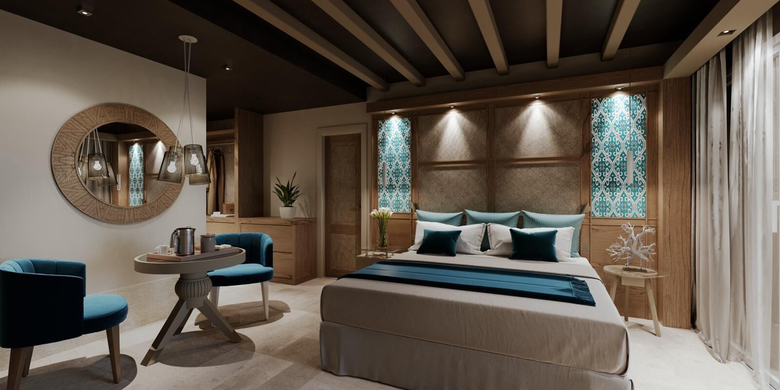 In-room safe, laptop workspace, blackout curtains, free WiFi