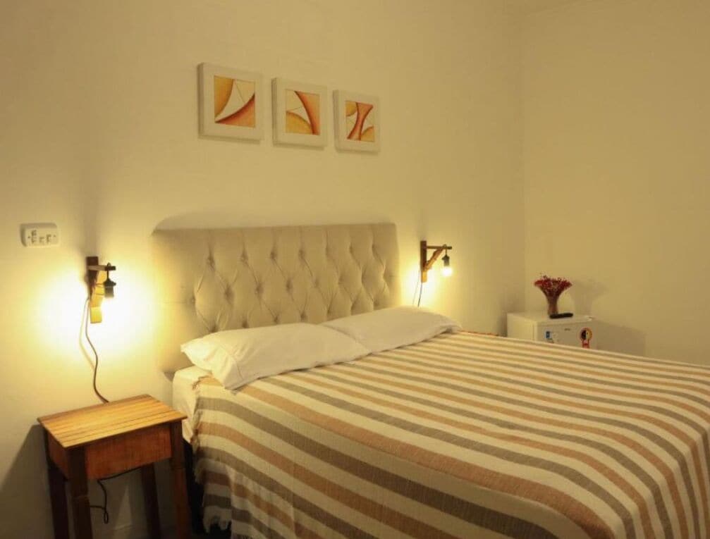 Quarto casal | Wi-Fi de cortesia, roupa de cama