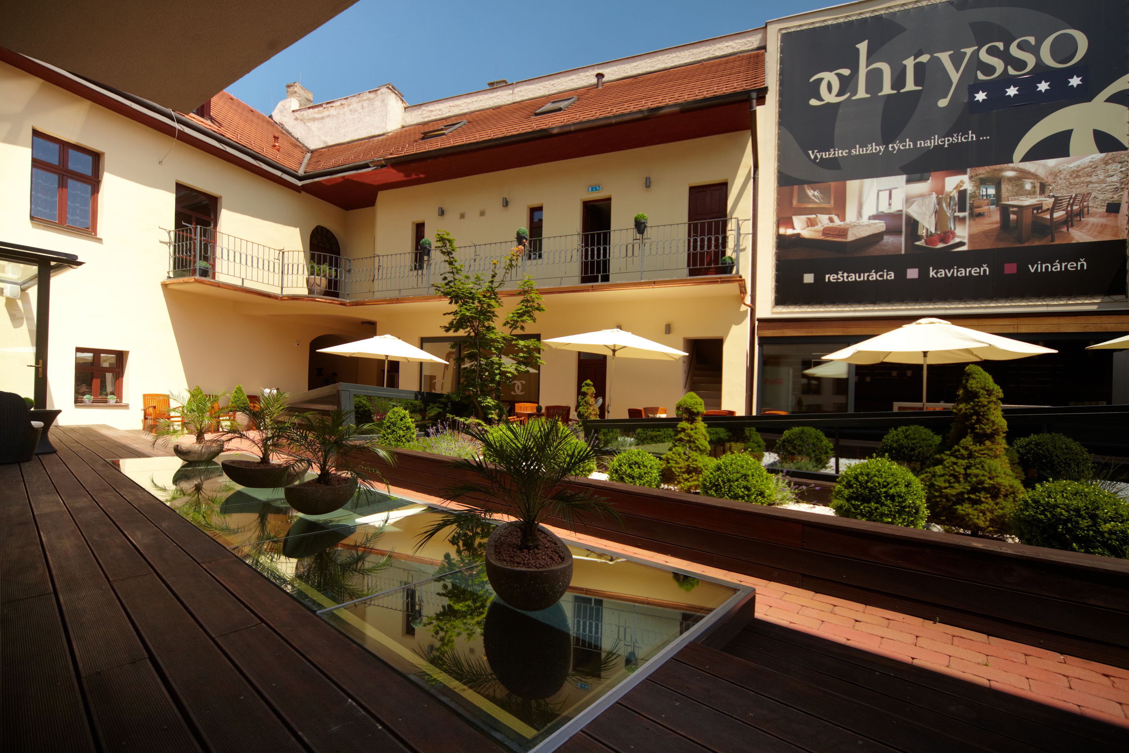 Façade de l’hébergement