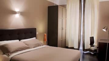 In-room safe, desk, iron/ironing board, free cribs/infant beds