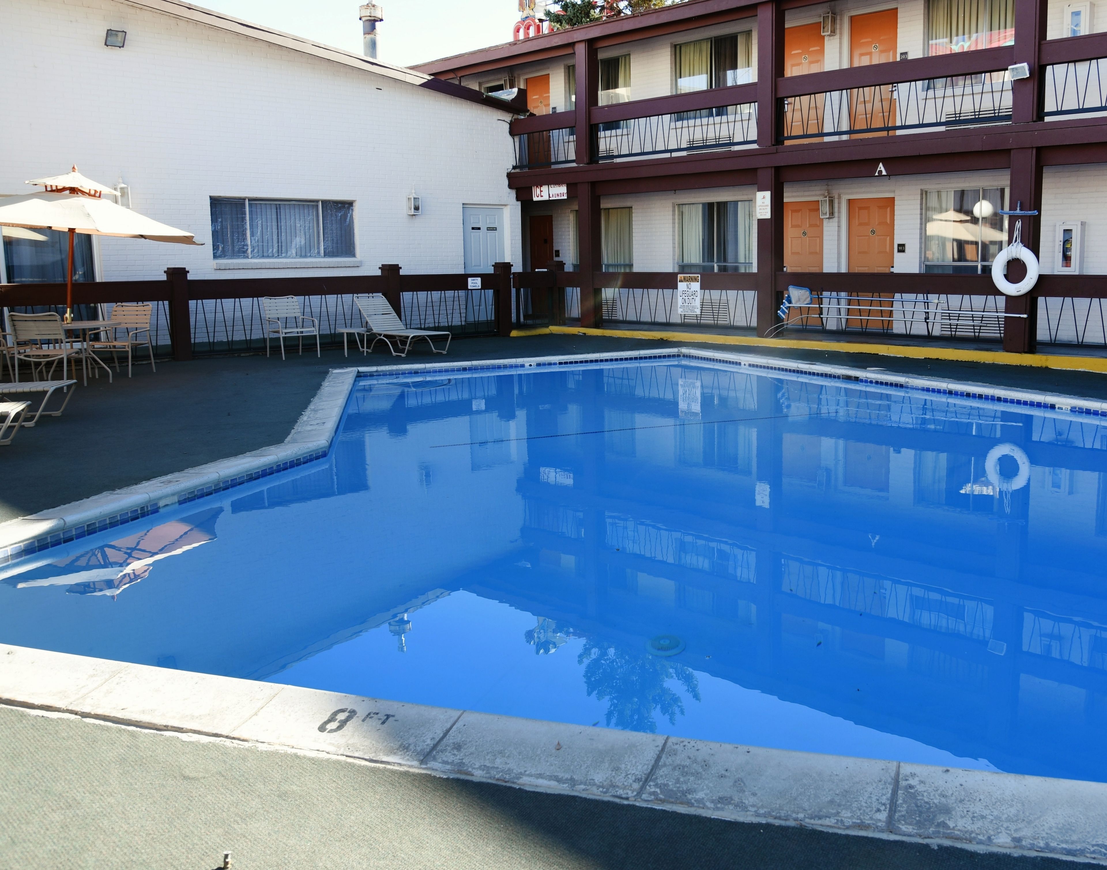 Seasonal outdoor pool