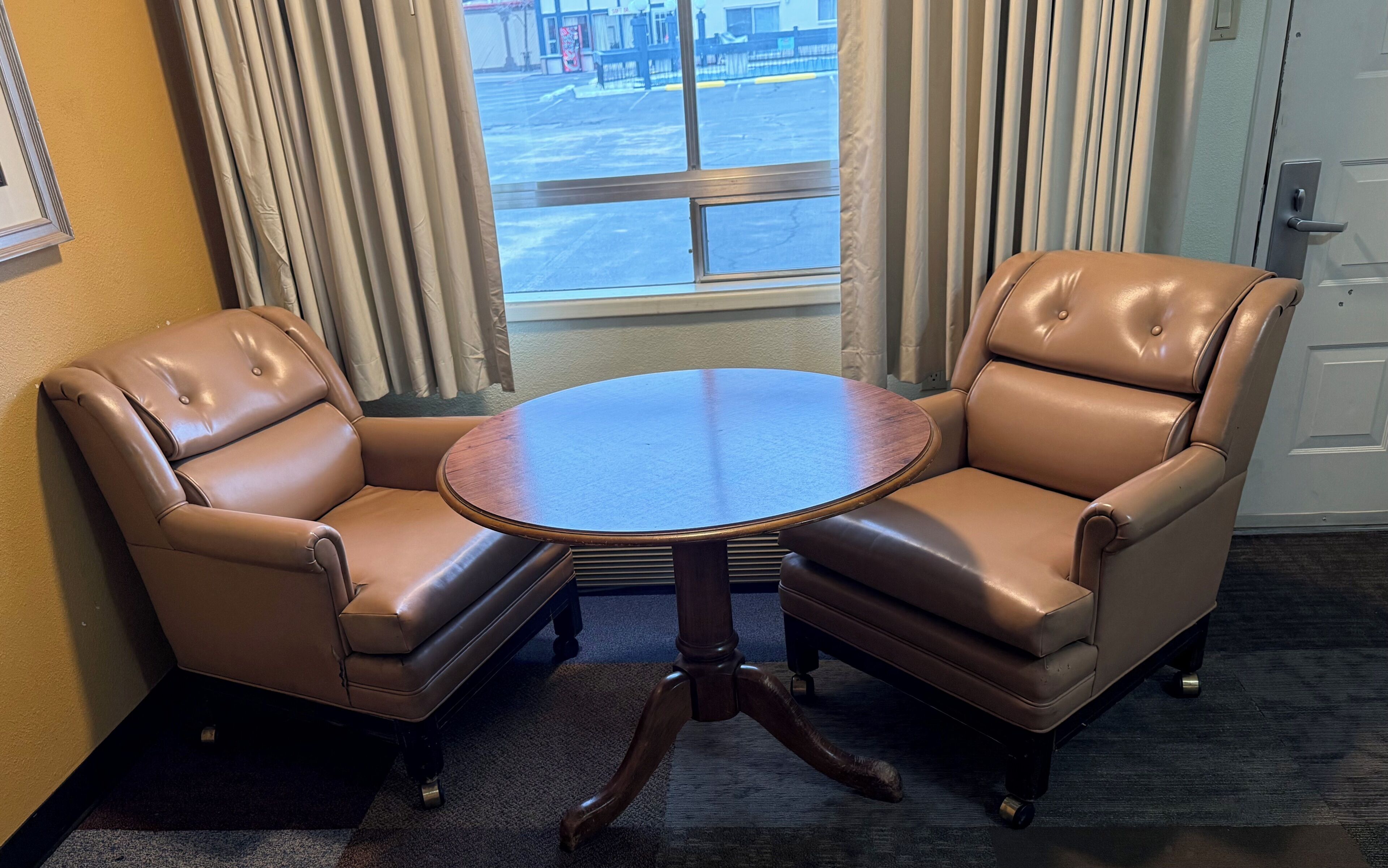 Restauration dans la chambre