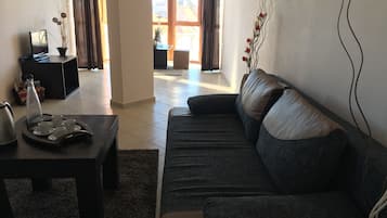 Departamento, 1 habitación | Escritorio, cunas, camas extra y wifi gratis