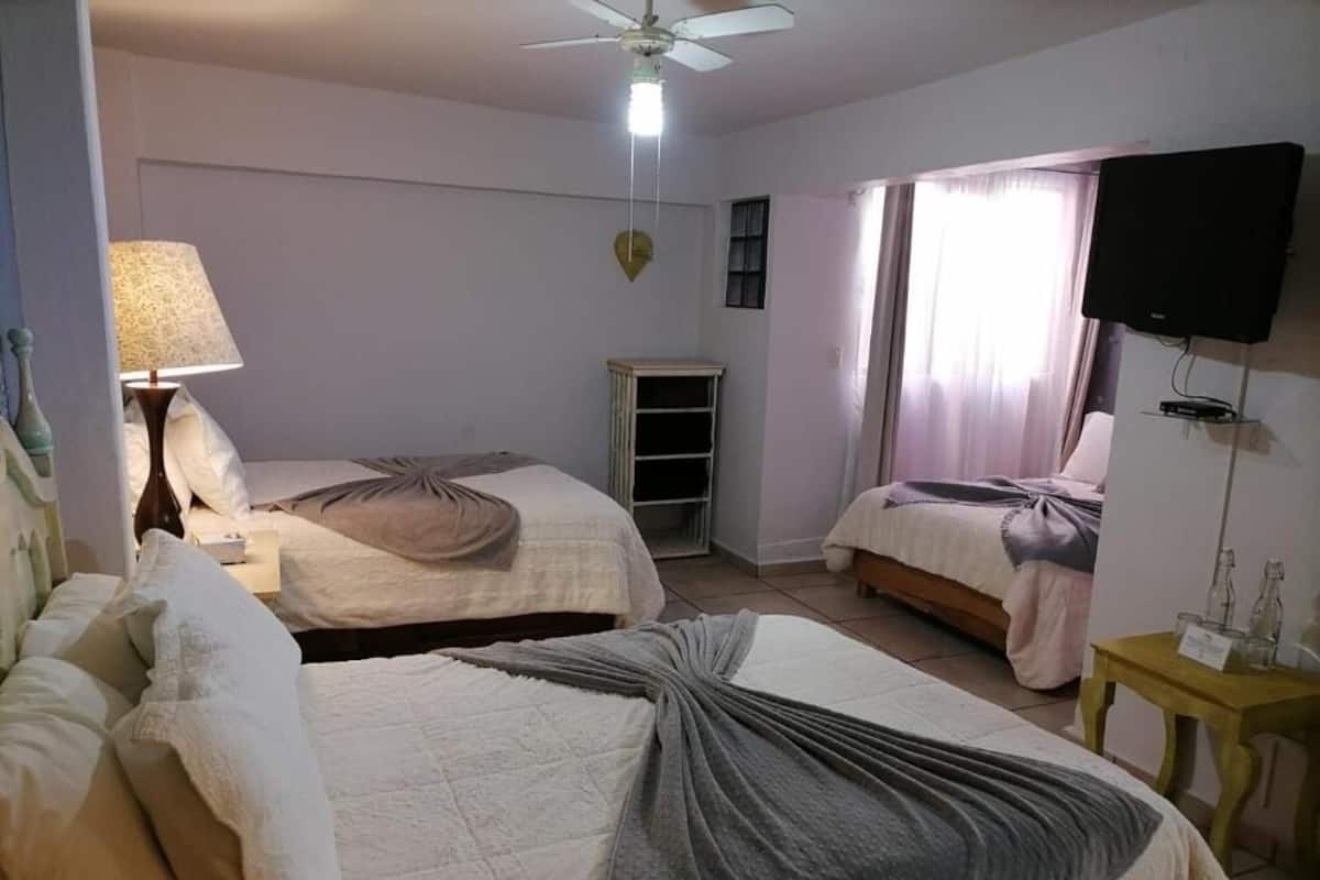 Free WiFi, bed sheets