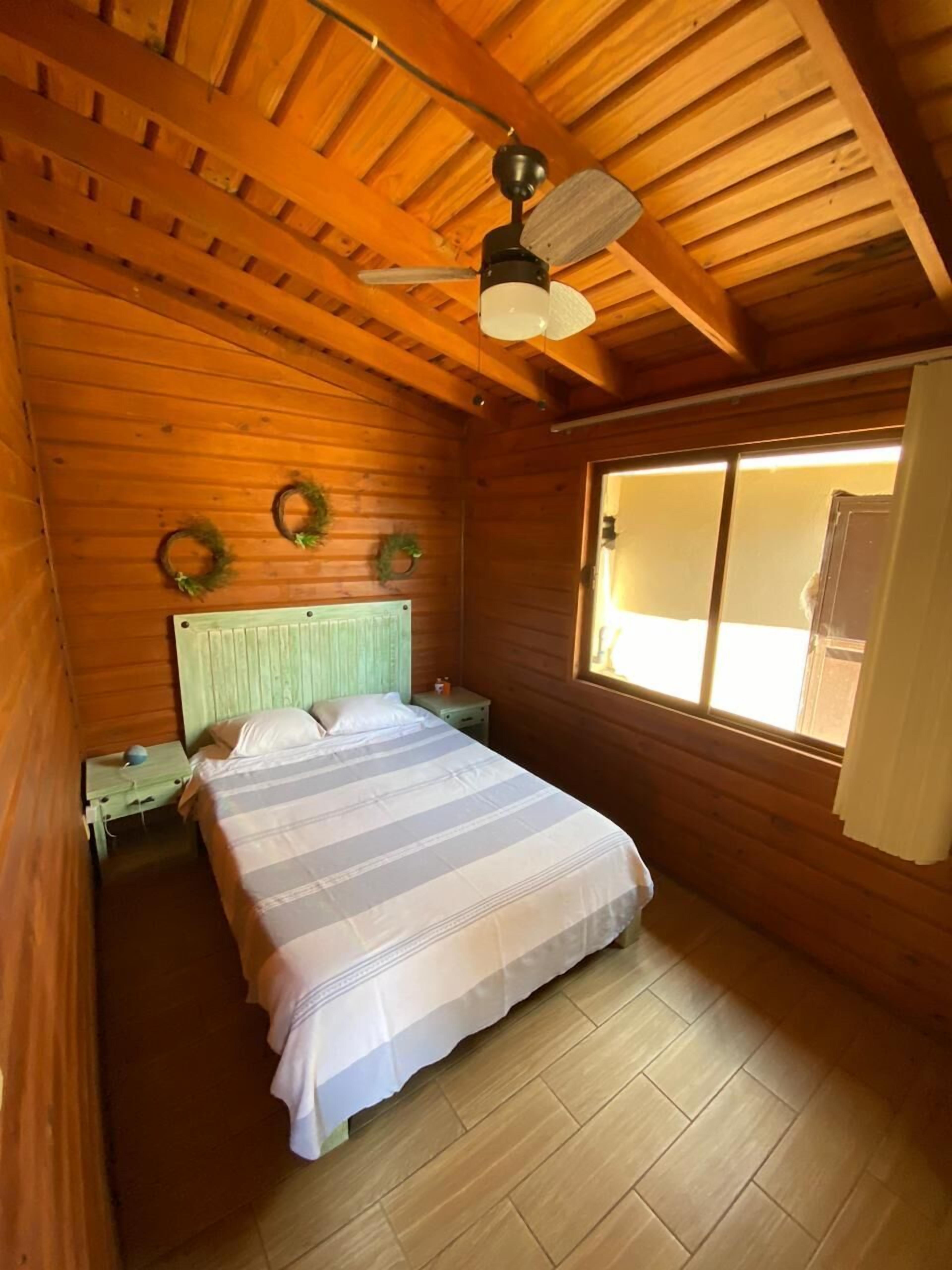 traditional cabin | 1 bedroom, individually furnished, free wifi, bed sheets