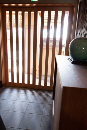 Interior entrance