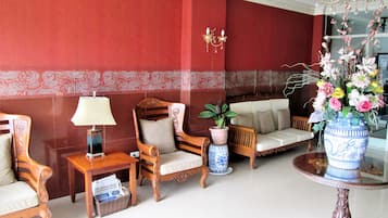 Lobby sitting area