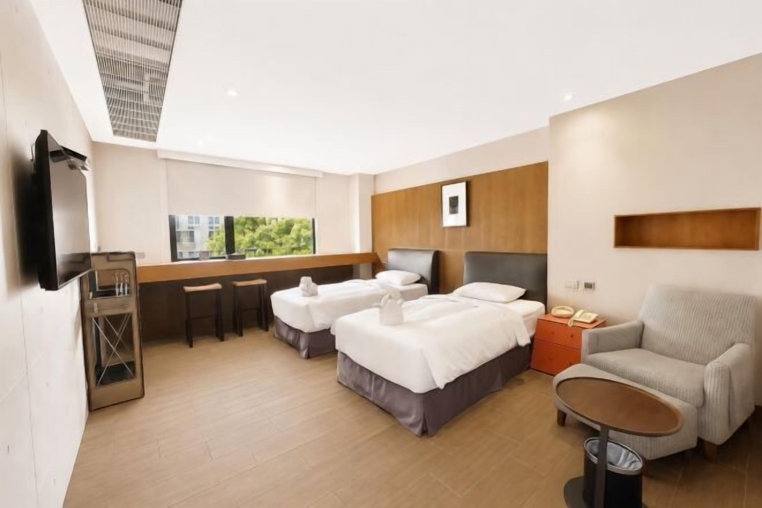 Caixa forta a l'habitació, decoració individual i mobiliari individual 