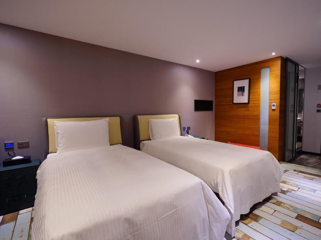 Free minibar, in-room safe, individually decorated