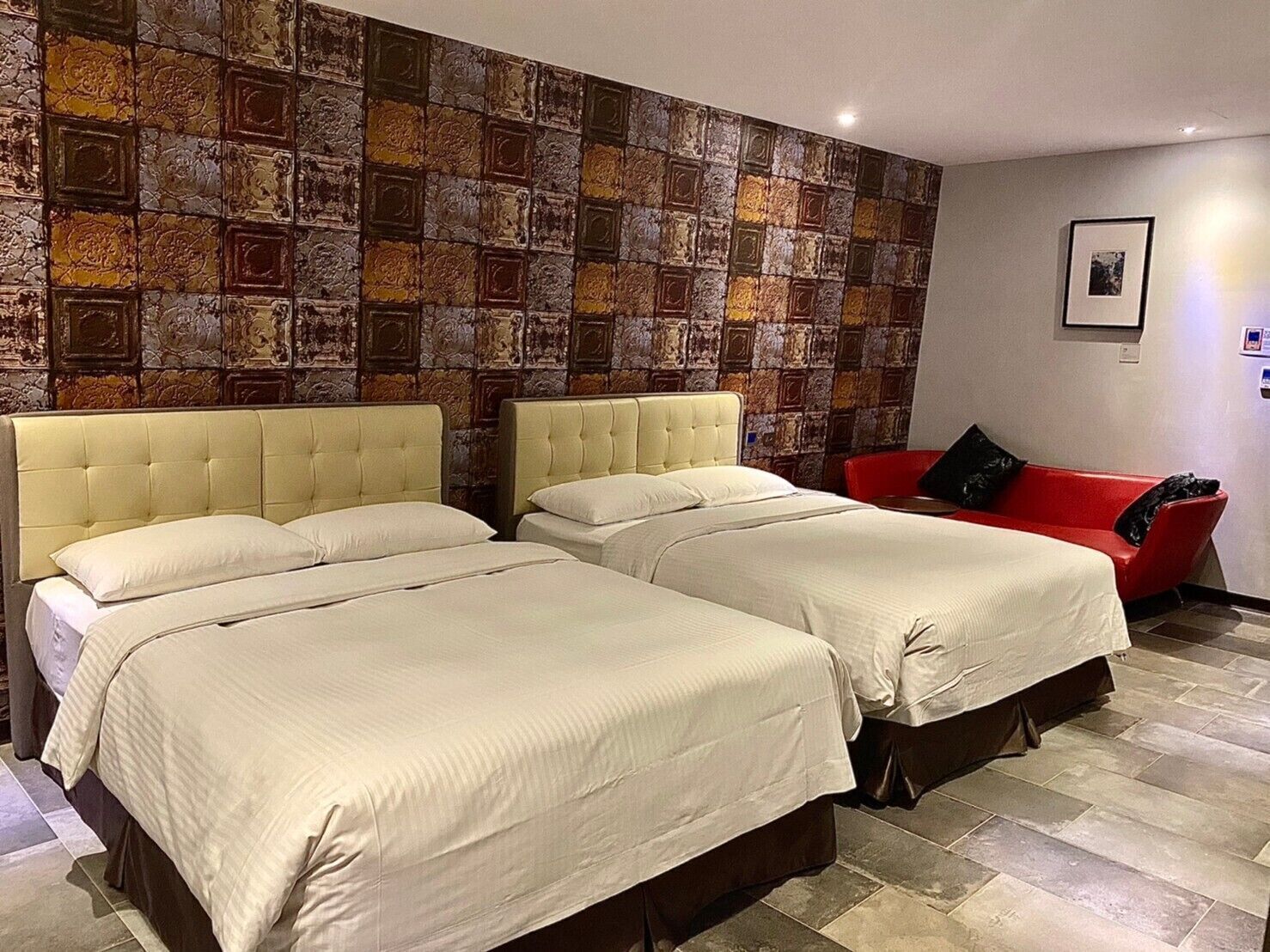 Free minibar, in-room safe, individually decorated