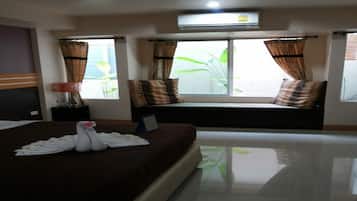 Escritorio, camas plegables/adicionales y wifi gratis