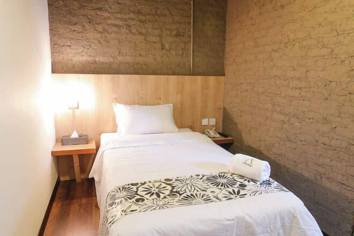 Blackout drapes, iron/ironing board, free WiFi, bed sheets