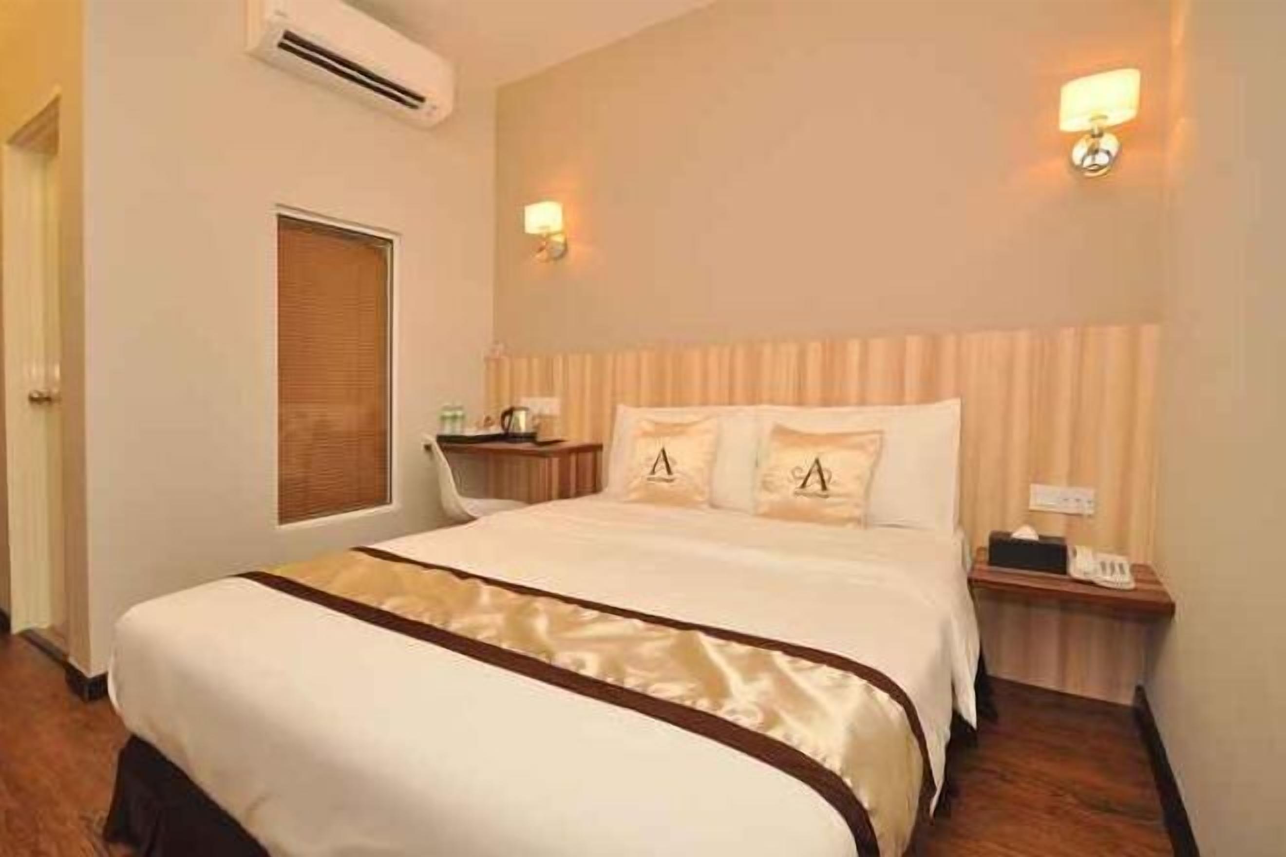 Blackout curtains, iron/ironing board, free WiFi, bed sheets