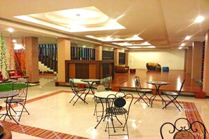 Sitteområde i lobbyen