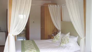 Pillow-top beds, minibar, in-room safe, desk