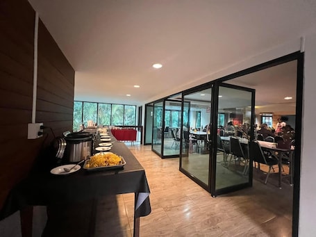 Daily buffet breakfast (THB 100 per person)