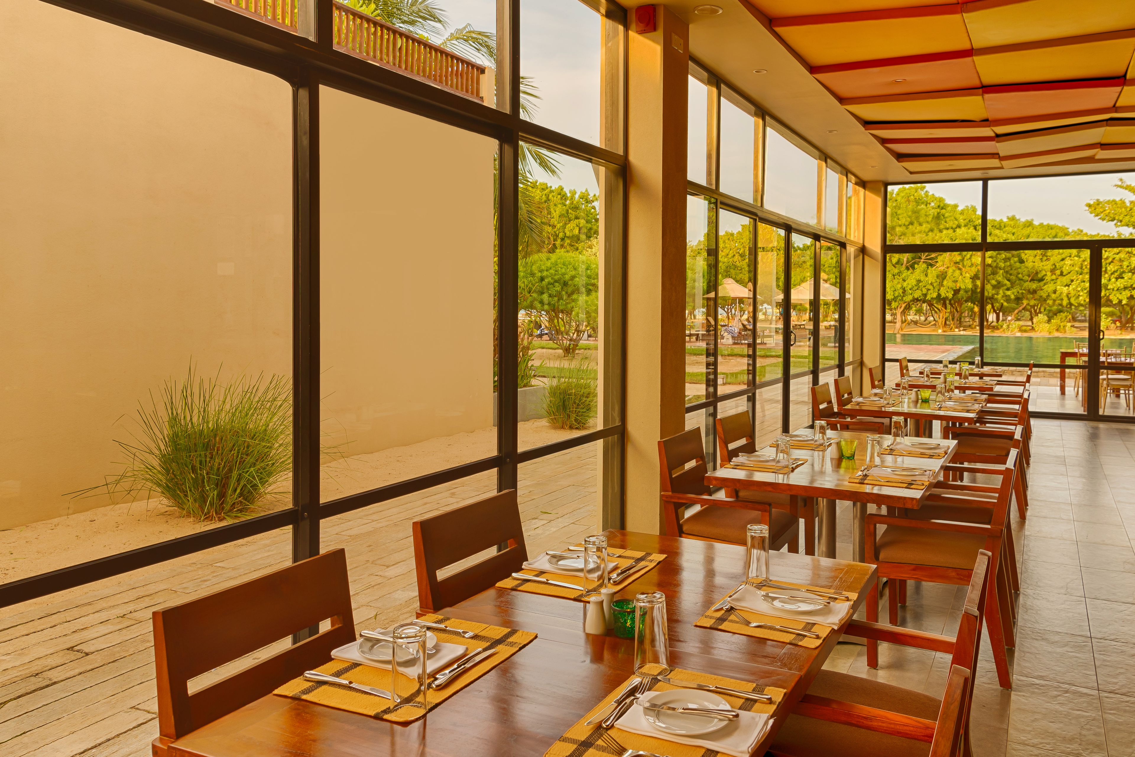 breakfast, lunch, dinner served; local cuisine