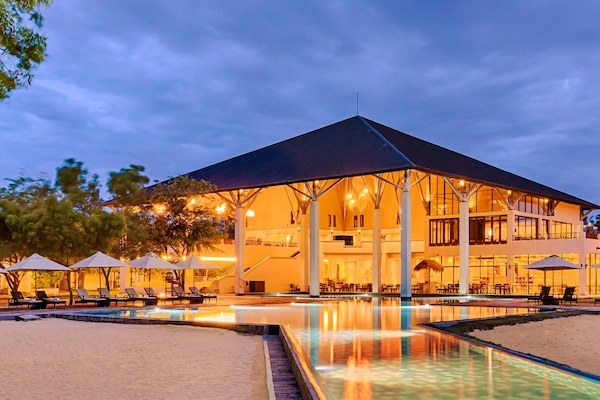 Front of property - evening/night