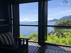 Luxury Villa, 2 Bedrooms, Ocean View, Oceanfront | Terrace/patio