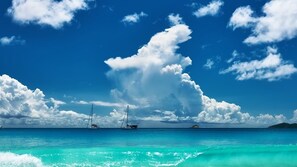 Privat strand i närheten, snorkling, kajakpaddling och rodd/paddling