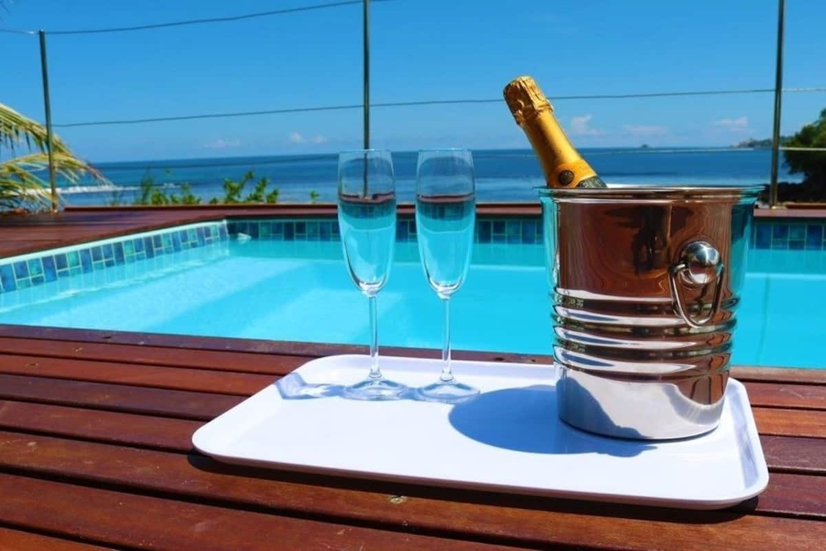 Luxury-Villa, 3 Schlafzimmer, Meerblick, Meerseite | Eigener Pool