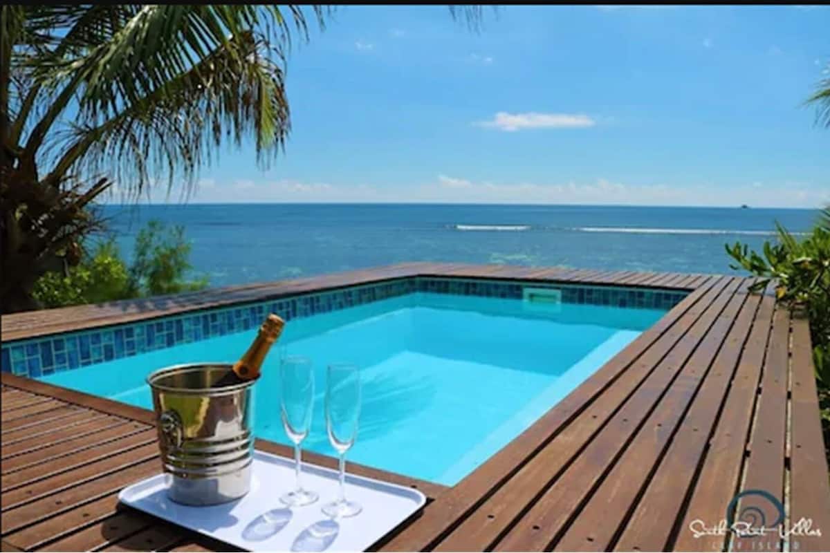 Luxury-Villa, 1 Schlafzimmer, Meerblick, Meerseite | Eigener Pool