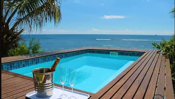 Luxury Villa, 1 Bedroom, Ocean View, Oceanfront | Private pool