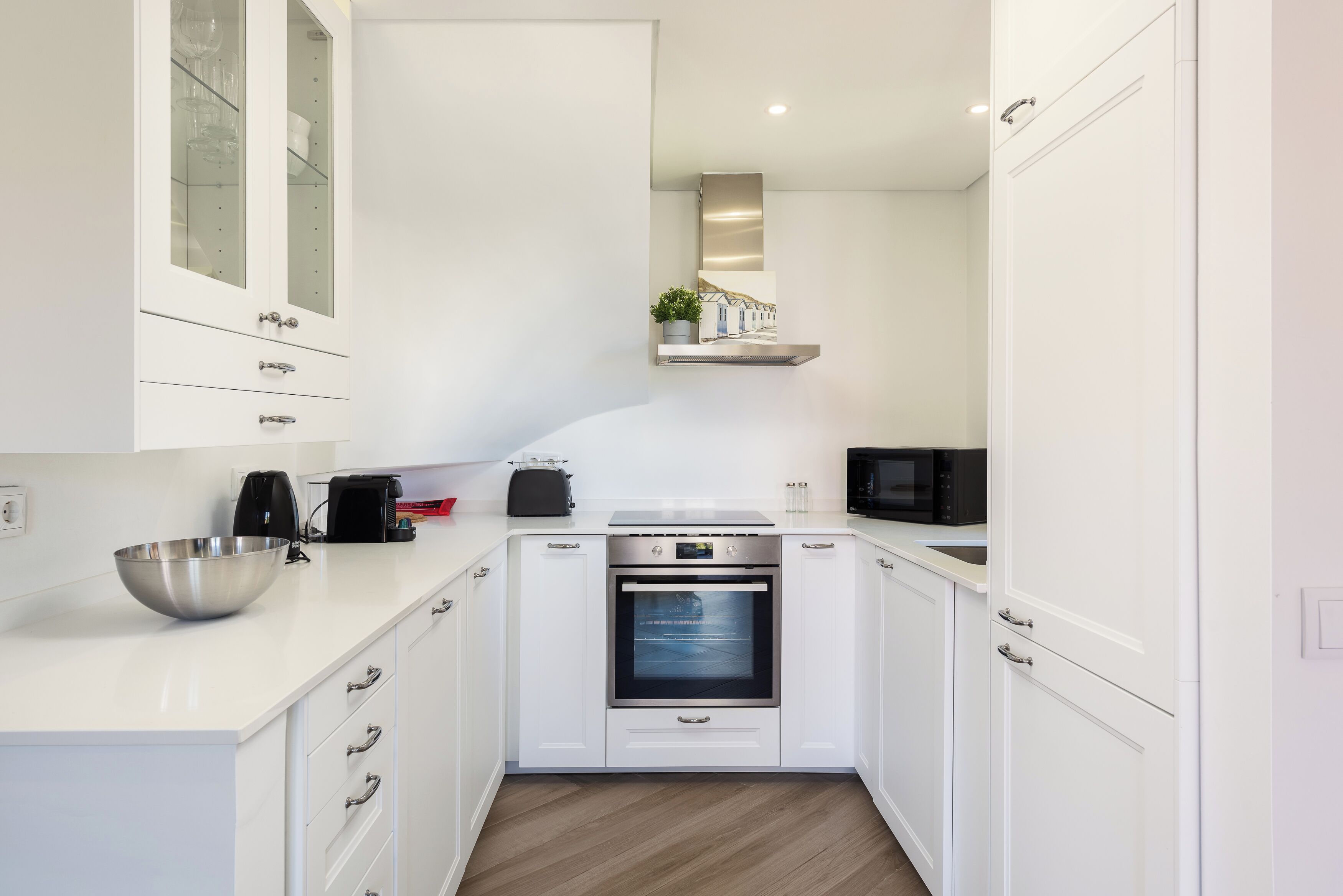 Appartement | Cuisine privée | Réfrigérateur, micro-ondes, four, plaque de cuisson