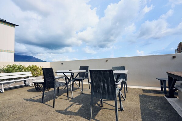 Terrasse sur le toit