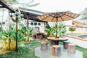 Overnattingsstedets uteområder