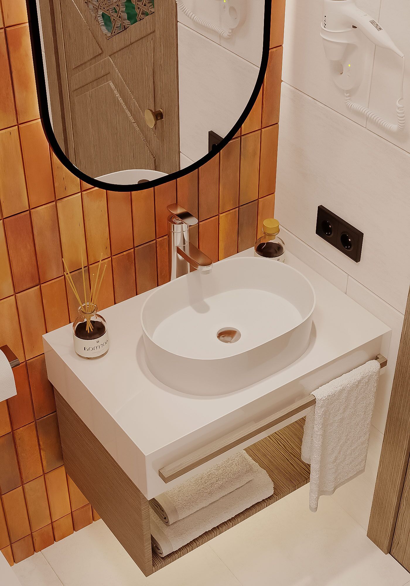 exclusive double room | bathroom | free toiletries, hair dryer, bathrobes, slippers